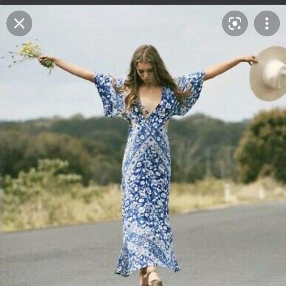 Spell Lolita maxi cut out dress NWT XL
